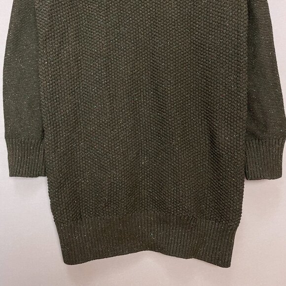 Prana Sangria Fields Sweater Dress Women Turtleneck Green Long Sleeves Medium - Picture 7 of 15